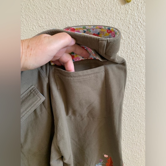 Matilda Jane Olive Floral Embroidered Pants 🌴 - Picture 15 of 15